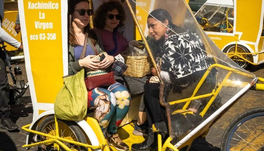 Home Bike taxi or pedicab ride